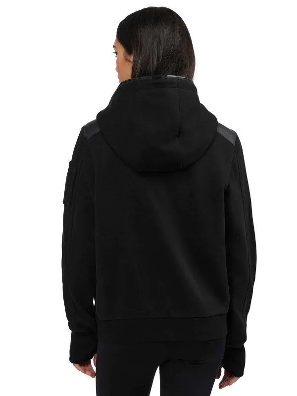 Pajar Tops<Ellison Women'S Perfect Fit Zip-Up Hoodie Black