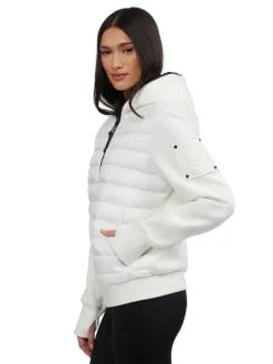 Pajar Tops<Ellison Women'S Perfect Fit Zip-Up Hoodie White