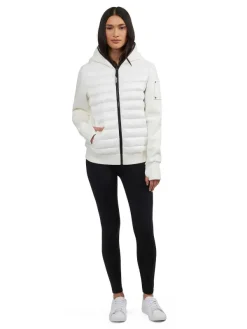 Pajar Tops<Ellison Women'S Perfect Fit Zip-Up Hoodie White