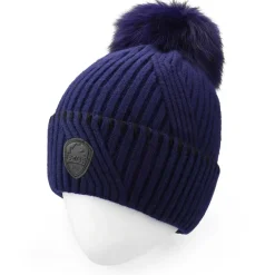 Pajar Hats And Headwear<Emma Knitted Pompom Hat Navy