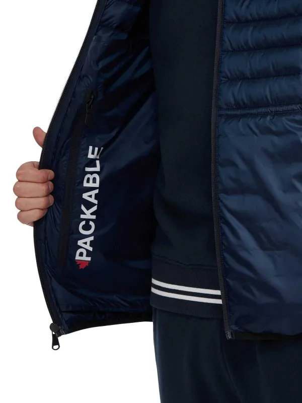 Pajar Puffers<Eriksson Men'S Lightweight Packable Puffer Navy