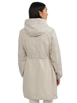 Pajar Rain Jackets<Esen Women'S Long Packable Raincoat W/ Removable Hood Desert