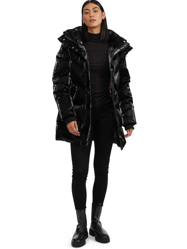 Pajar Fall/Winter<Estelle Women'S Mid-Length Puffer Jacket Black