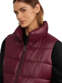 Pajar Fall/Winter<Felicity Women'S Puffer Vest Ox Blood