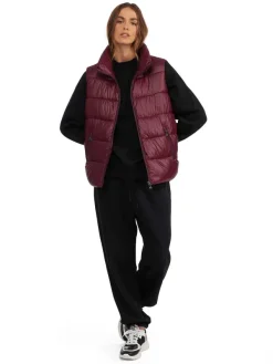 Pajar Vests<Felicity Women'S Puffer Vest Ox Blood