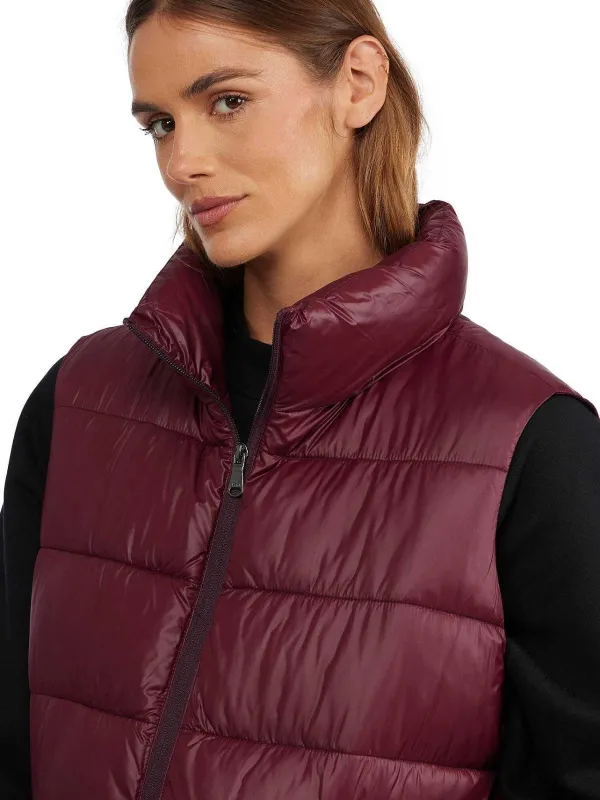 Pajar Vests<Felicity Women'S Puffer Vest Ox Blood