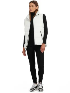 Pajar Vests<Felicity Women'S Puffer Vest White