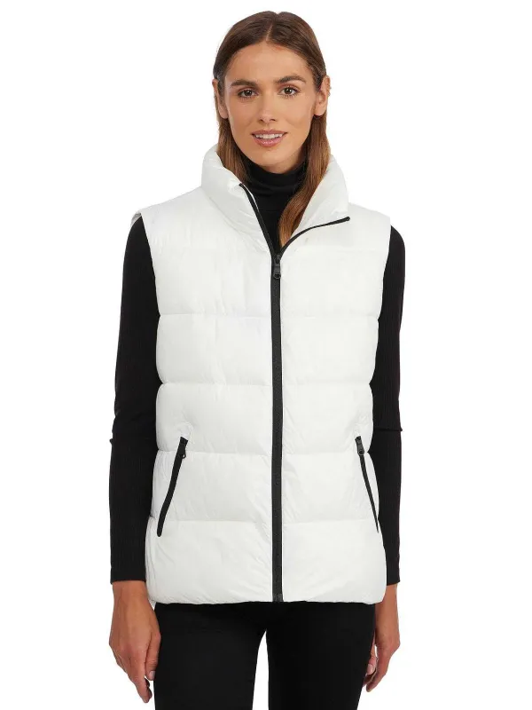 Pajar Vests<Felicity Women'S Puffer Vest White