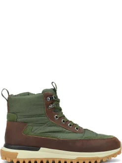 Pajar Sneaker Boots<Fero Men'S Sneaker Boot Dark Brown/Military