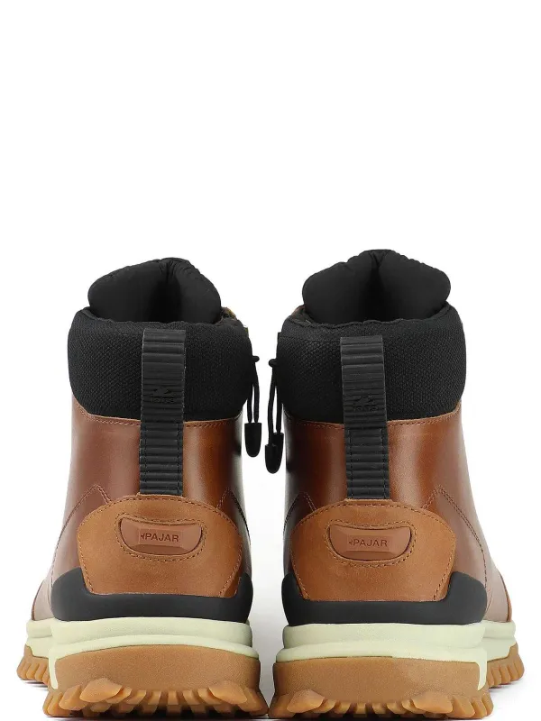 Pajar Sneaker Boots<Fortuo Men'S Sneaker Boot Cognac/Black