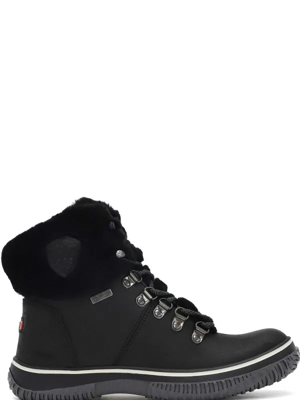 Pajar Fall/Winter<Galat Women'S Lace-Up Boot Black