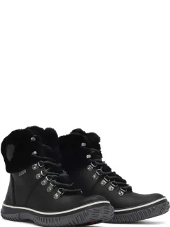 Pajar Fall/Winter<Galat Women'S Lace-Up Boot Black