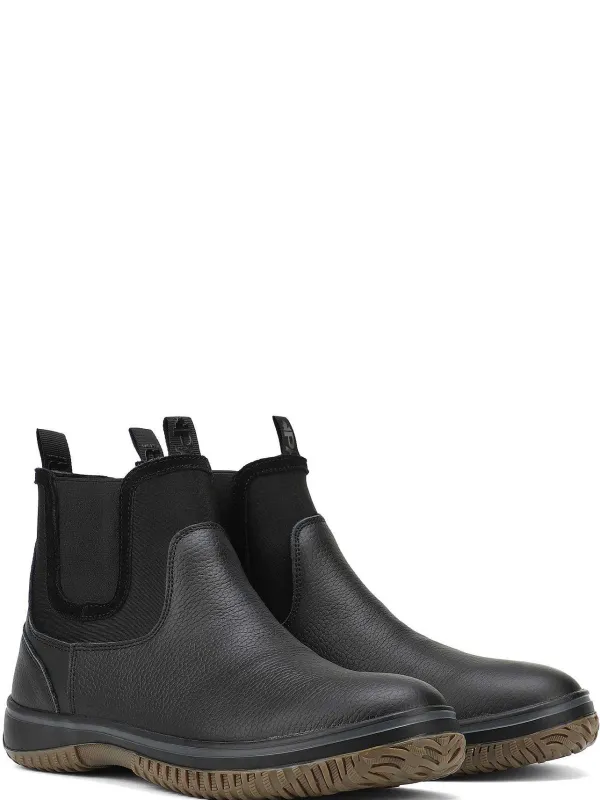 Pajar Fall/Winter<Gavel Men'S Pull-Up Boot Black