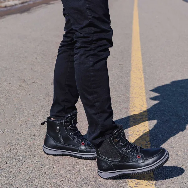 Pajar Fall/Winter<Grainger Men'S Lace-Up Boot Black