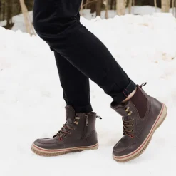 Pajar Winter Boots<Grainger Men'S Lace-Up Boot Dark Brown