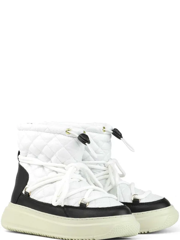 Pajar Fall/Winter<Gravita Women'S Winter Boot Bianco/Preto