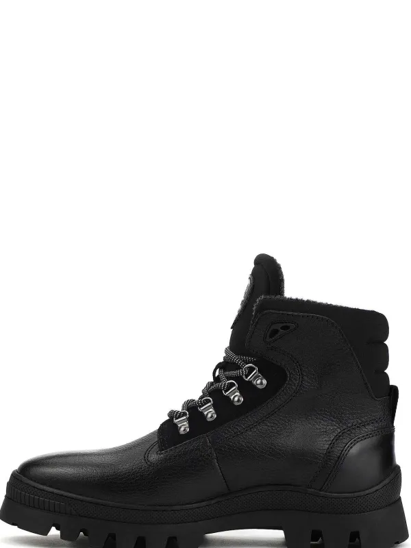 Pajar Casual Boots<Guzman Men'S Lugged Sole Boot Black