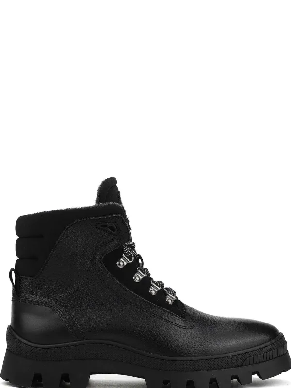 Pajar Casual Boots<Guzman Men'S Lugged Sole Boot Black