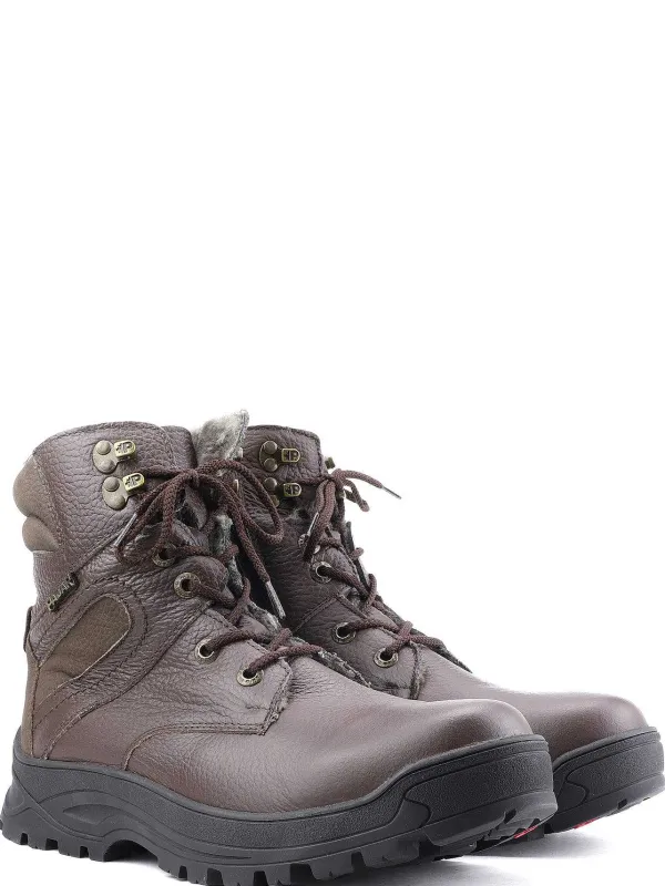 Pajar Heritage Canada Collection<Harry G Men'S Heritage Boot W/ Ice Grippers Dark Brown