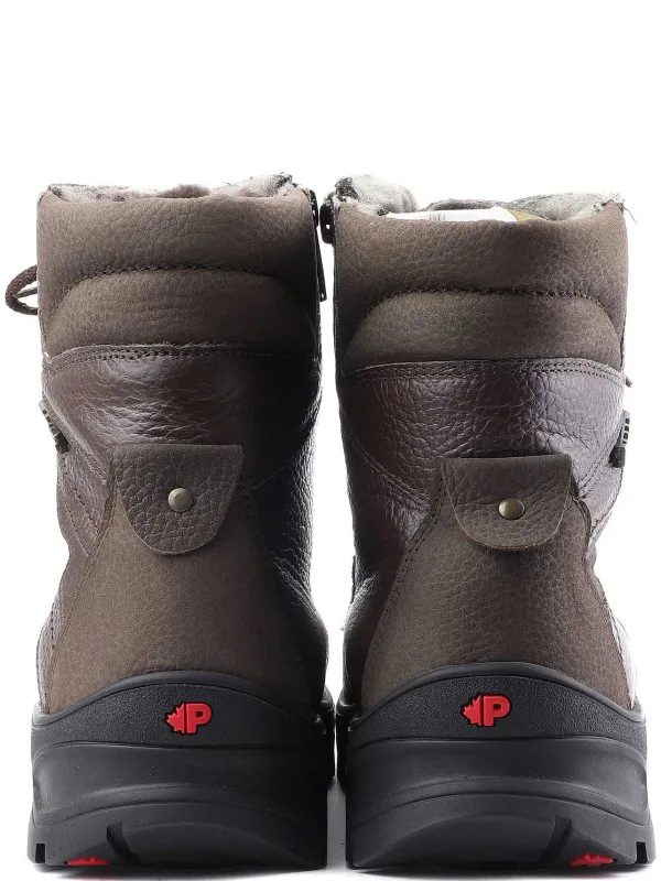 Pajar Heritage Canada Collection<Harry G Men'S Heritage Boot W/ Ice Grippers Dark Brown