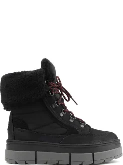 Pajar Ice Gripper<Henta Women'S Boot W/ Ice Grippers Black
