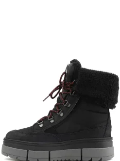 Pajar Ice Gripper<Henta Women'S Boot W/ Ice Grippers Black