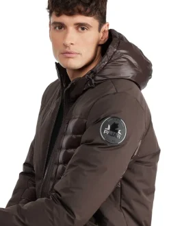 Pajar Lightweight<Hoku Men'S Mixed-Media Jacket Dark Oak