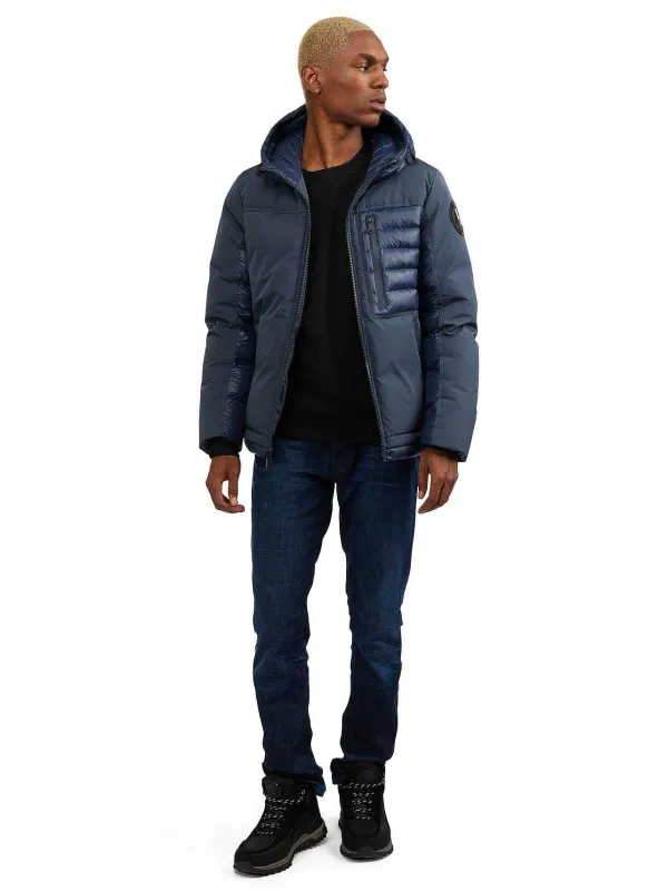 Pajar Lightweight<Hoku Men'S Mixed-Media Jacket Navy