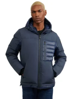 Pajar Lightweight<Hoku Men'S Mixed-Media Jacket Navy