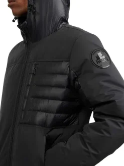 Pajar Fall/Winter<Hoku Men'S Mixed-Media Jacket Black