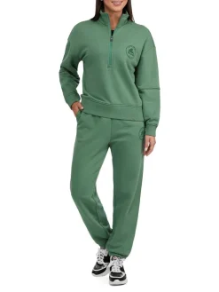 Pajar Tops<Huron Women'S Half-Zip Sweatshirt Olive