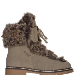 Pajar Winter Boots<Imola-Eco Women'S Velvet Suede Boot Safari / White