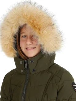 Pajar Jackets<January Girls' Puffer Jacket Military