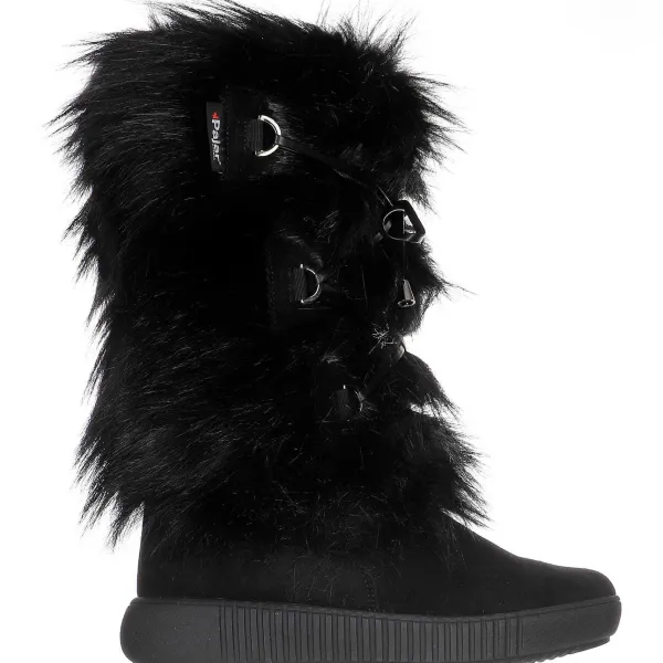 Pajar Winter Boots<Julieta-Eco Women'S Suede And Faux Fur Boot Black
