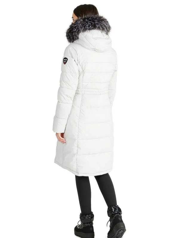 Pajar Puffers<Jupiter Women'S Puffer Jacket W/ Faux Fur Trim Silver