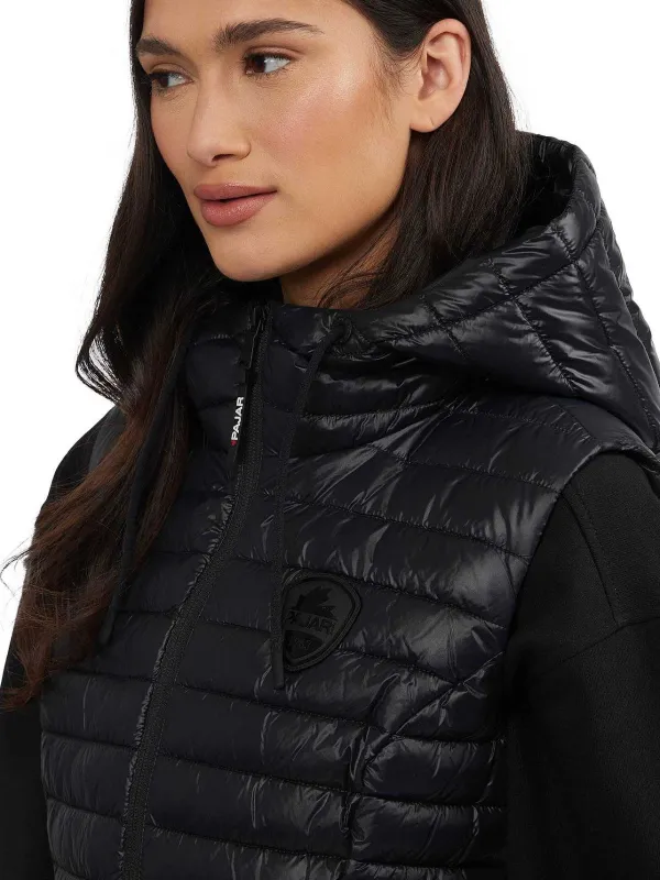 Pajar Lightweight<Keiko Women'S Mid-Length Puffer Vest Black