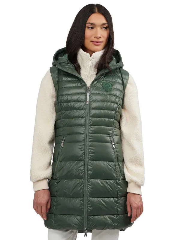 Pajar Lightweight<Keiko Women'S Mid-Length Puffer Vest Olive