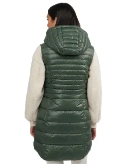 Pajar Lightweight<Keiko Women'S Mid-Length Puffer Vest Olive
