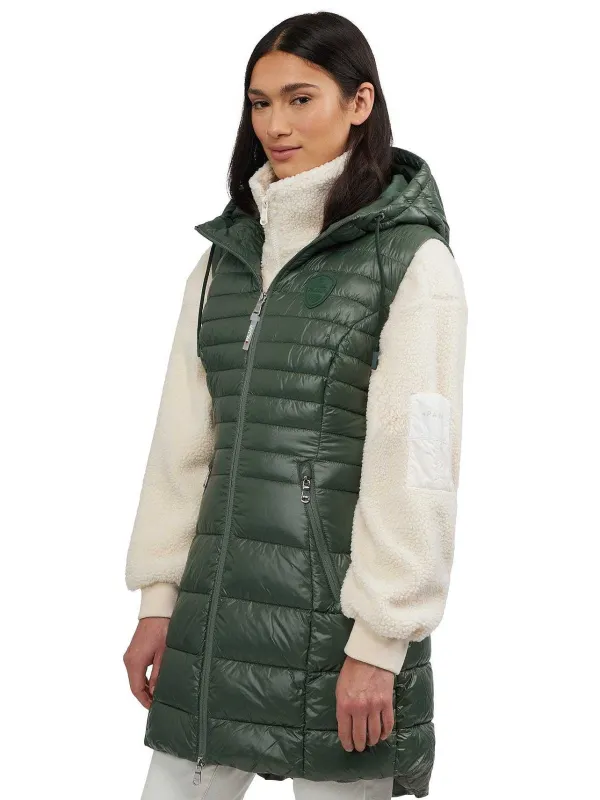 Pajar Lightweight<Keiko Women'S Mid-Length Puffer Vest Olive
