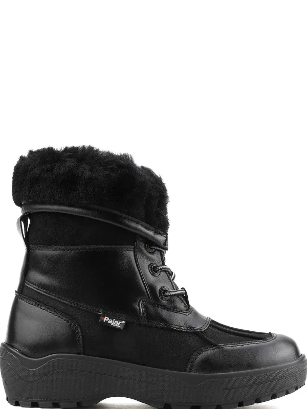 Pajar Ice Gripper<Kelly P Women'S Heritage Boot W/ Ice Grippers Black