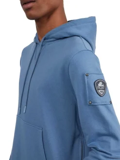 Pajar Tops<Lancaster Men'S Perfect Fit Hoodie Elemental Blue