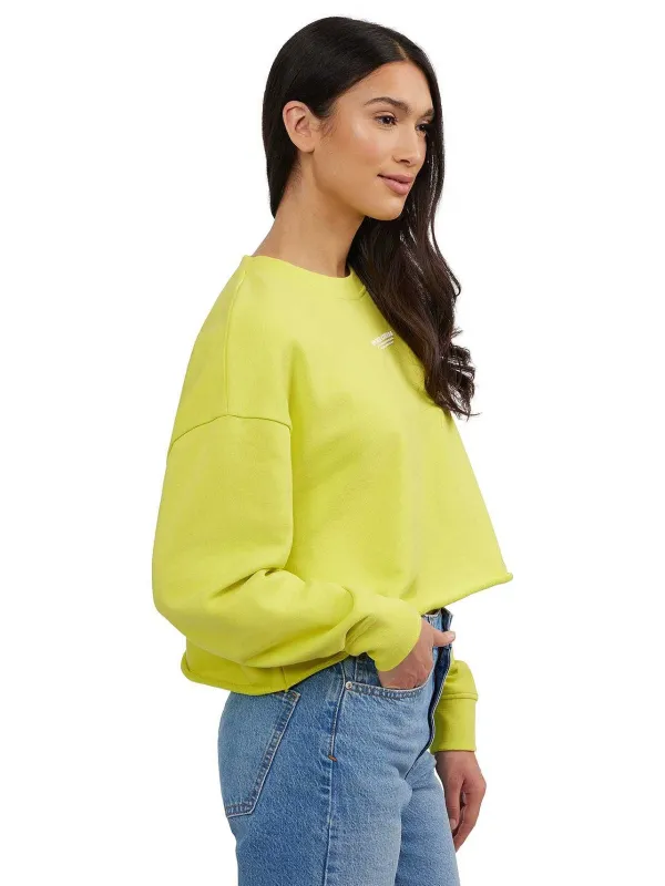 Pajar Tops<Lawson Women'S Oversized Crop Neon Green