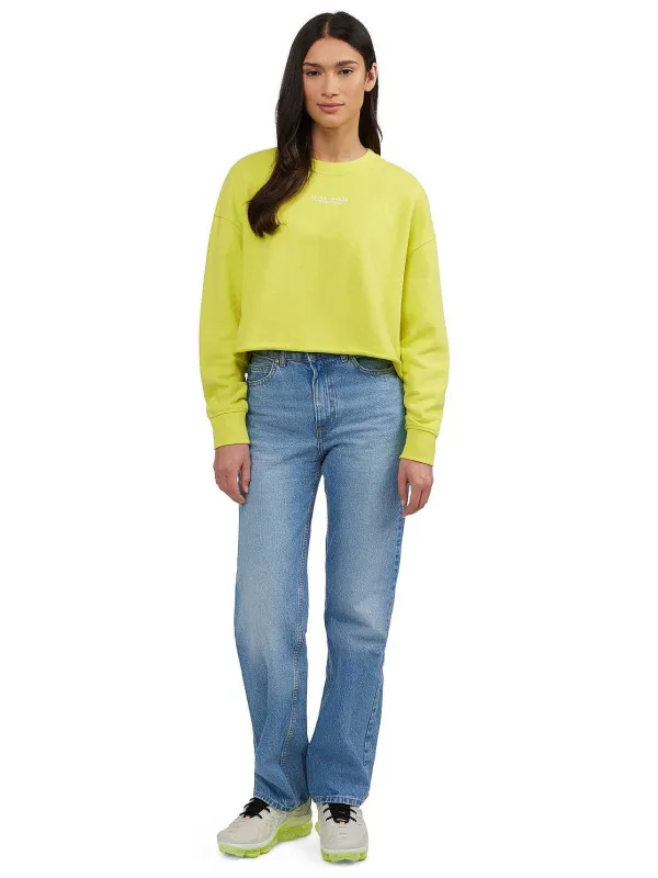Pajar Tops<Lawson Women'S Oversized Crop Neon Green