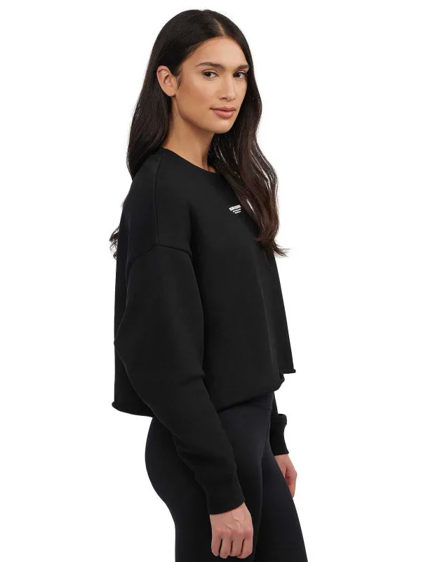 Pajar Tops<Lawson Women'S Oversized Crop Black