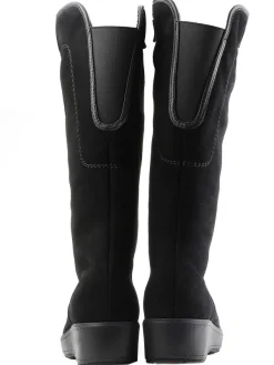 Pajar Heritage Canada Collection<Lisa A Suede Women'S Heritage Boot W/ Ice Grippers Black