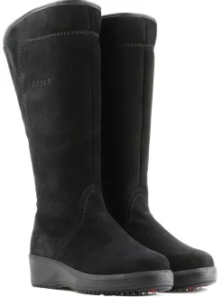Pajar Heritage Canada Collection<Lisa A Suede Women'S Heritage Boot W/ Ice Grippers Black