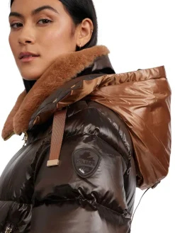 Pajar Puffers<Lyra Women'S Quilted Puffer Jacket Dark Oak
