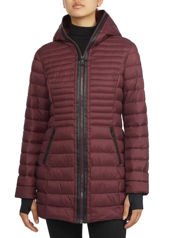 Pajar Puffers<Lyvien Women'S Lightweight Packable Puffer Ox Blood