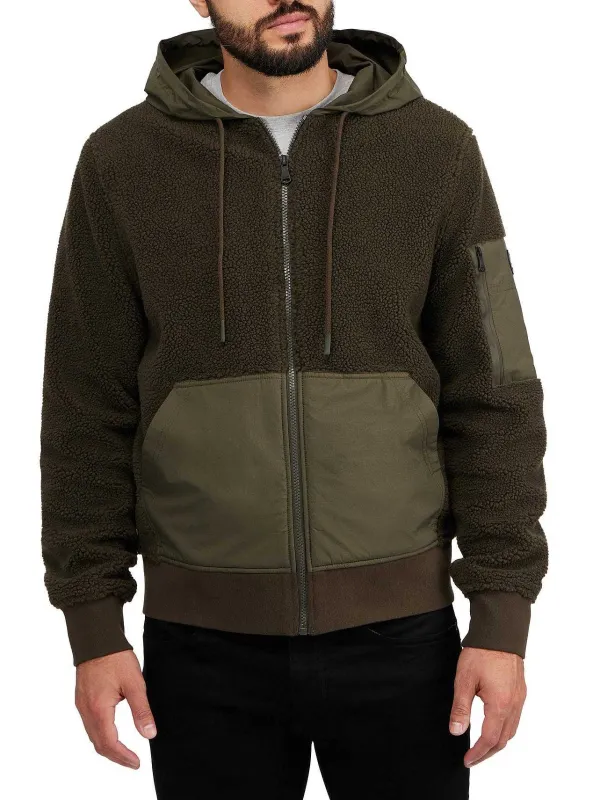 Pajar Fall/Winter<Macalpine Men'S Zip-Up Hoodie Military