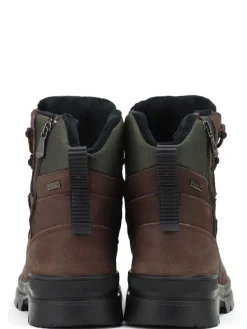 Pajar Winter Boots<Maddox Men'S Casual Boot W/ Ice Grippers Dark Brown/Military